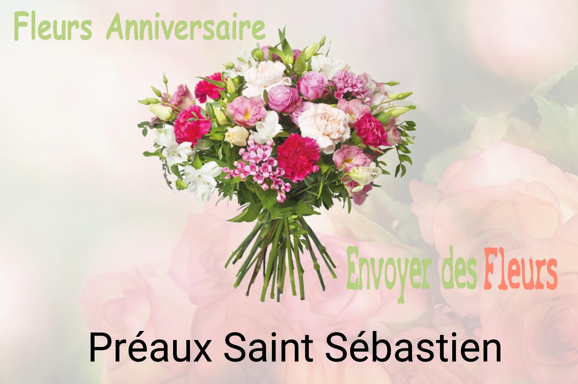 Bouquet de fleurs d’anniversaire livré à Préaux-Saint-Sébastien