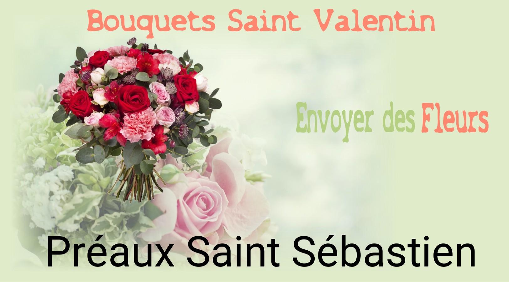 Roses de Saint-Valentin livrées à Préaux-Saint-Sébastien